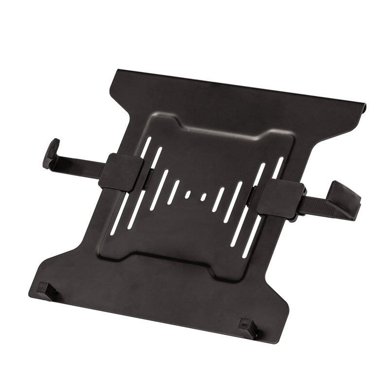 Fellowes 8044101 Adjustable Laptop Stand for Desk with Dual Monitor Arm, 17 Inch Monitor Capacity - Image 1